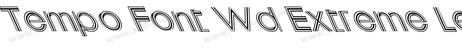 Tempo Font Wd Extreme Lefti字体转换